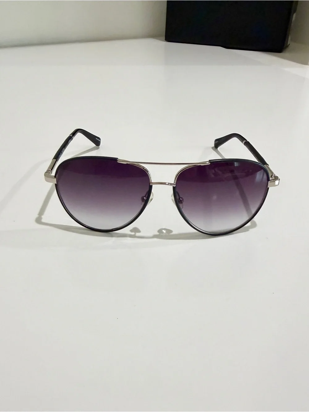 NWT The Row x Linda Farrow Leather Aviator Sunglasses Full Boutique Set - Picture 3 of 16